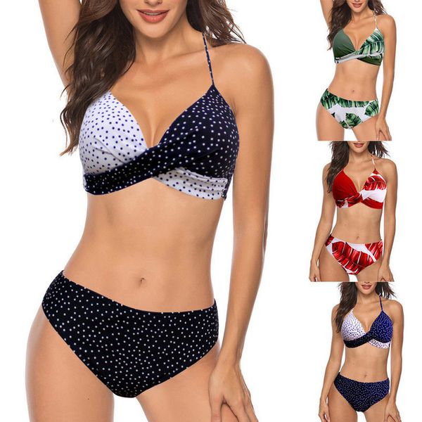 

women push up padded bra tankini halter bikini set swimsuit two pieces bathing suit swimwear beachwear lingerie 2020, White;black