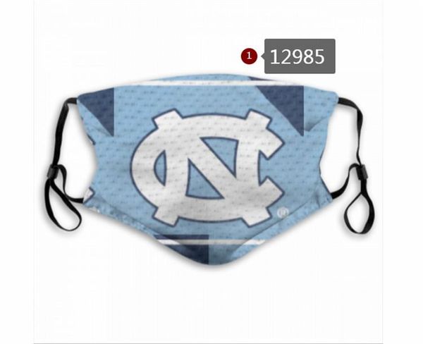 

ncaa north carolina tar heel лицо покрытие можно стирать регулируемую многоразовую партию безопасно спорт на открытом воздухе пыли доказател