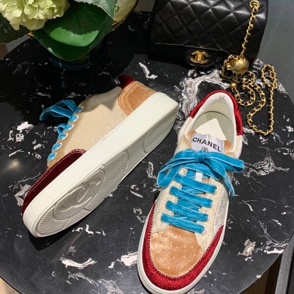 

fashion designer shoes womens casual shoes foot wears comfortable luxury womens sneakers velvet fabric shoes fast delivery b06, Black