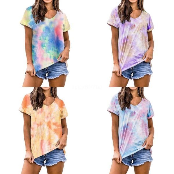

summer 2021 new european and american ladies isabel abstract print pure cotton round neck short-sleeved t-shirt#513, White