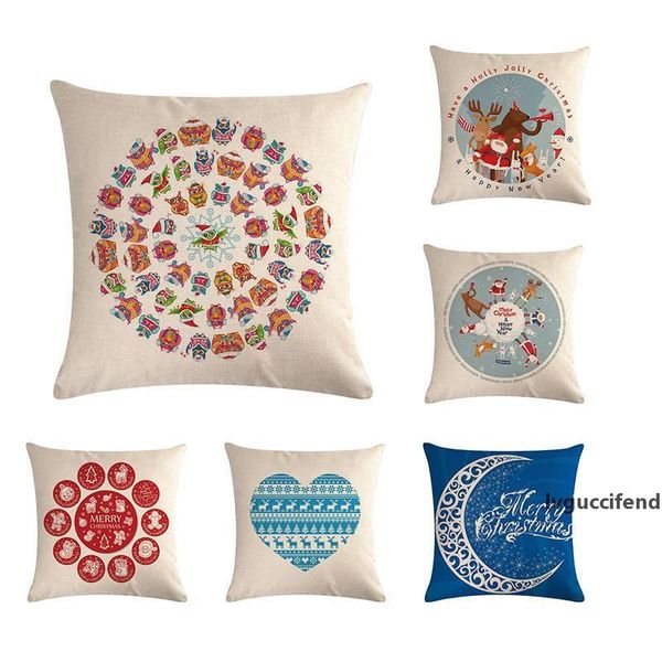 

140 styles happy thanksgiving day pillow case fall decor cotton linen pillowcase sofa throw pillow covers home car cushion covers 45*45cm