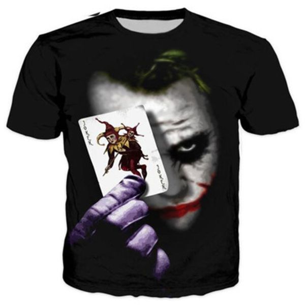 

18ss asap rocky cristmas tee black skull printed t-sirts ip op sort sleeve clotes round neck fasion tees#334, White;black