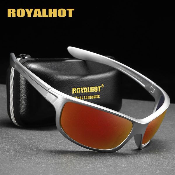 

royalmen women polarized science fiction sunglasses vintage sun glasses retro eyewear shades oculos male spt089, White;black