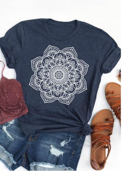 

flowers print t-shirt summer short sleeve women casual female t shirt 2020 woman clothes summer tee shirt femme, White