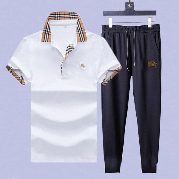 

мужские дизайнерские костюмы костюм моды топы футболки с коротким рукавом повседневные футболки длинные штаны подростковая спортивные костюм, Gray