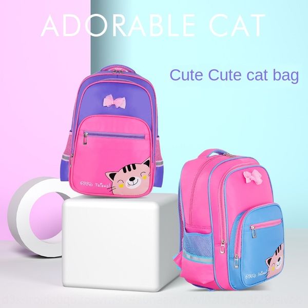 

rruba new pupil schoolbag girl sweet lady waterproof burden reduction grade 1-3-6 new pupil schoolbag backpack girl sweet lady backpack wate