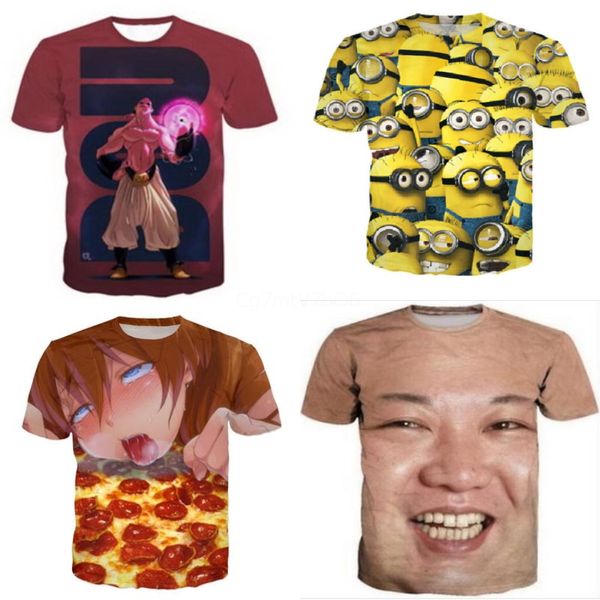 

2020 new fasion summer t sirt men o-neck flocking pentagram 47 digital sort sleeve mens t-sirt men's brand cloting#112, White;black