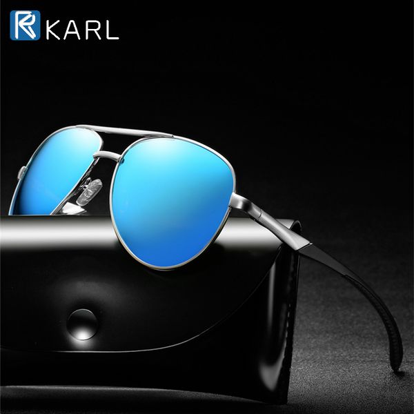 

classic pilot polarized sunglasses men metal frame driving sun glasses women black travel eyewear vintage shadows, White;black