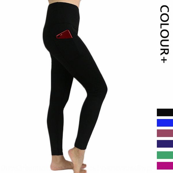 

high waist hip lifting s women's trousers tight pants slimming peach pants fitness running tight pocket yoga mat leggings, Black;red