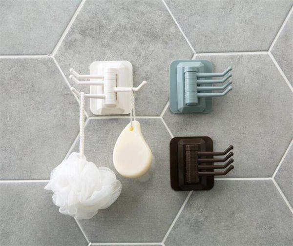 

rotatable bathroom hook strong towel rack kitchen wall hanger door hook rack bathroom kitchen hooks