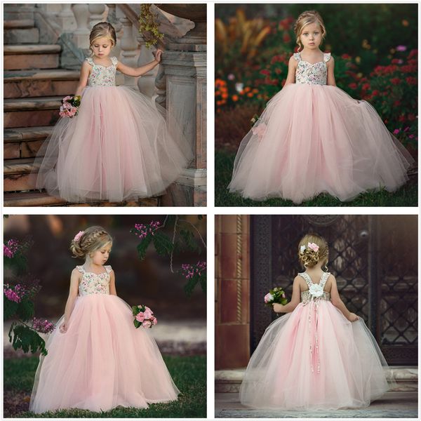 

children summer flower slip dress kids clothes girl princess tutu party dresses lace dress girls party costume, Red;yellow