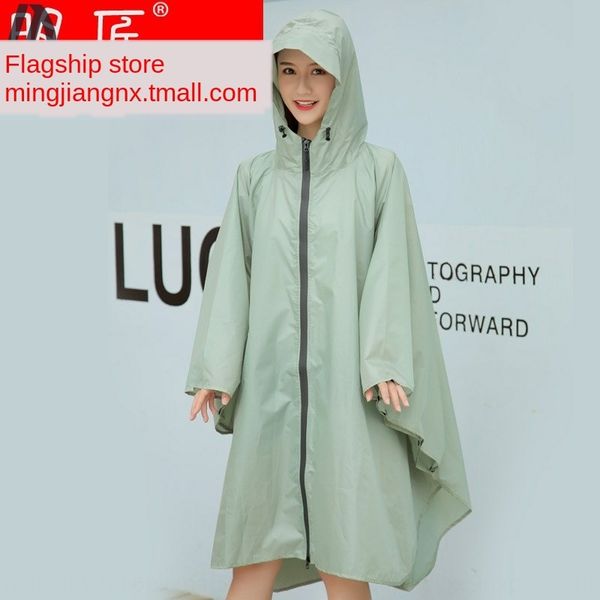 

0j0p4 . fashion waterproof cloak raincoat bicycle cloak bicycle female korean outdoor battery car poncho male fashion cycling single w, Red;brown