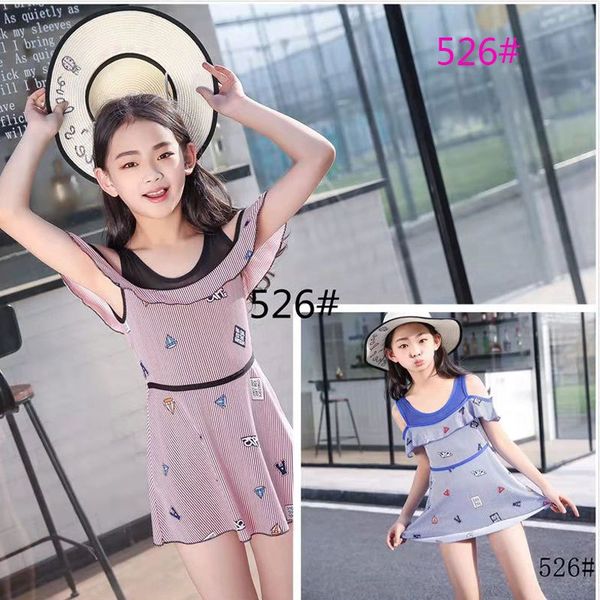 

children's and girls swim swim ' swimming suit (4-8 years old) 526 children's swimming suit, Black