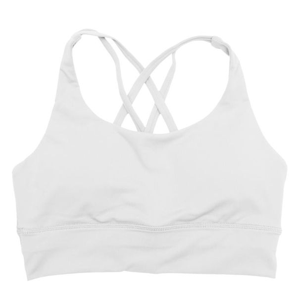 

1pc sports underwear yoga sport back bra shockproof fitness vest, White;black