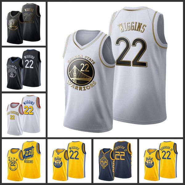 

golden state warriors andrew wiggins men city basketball jersey, Black