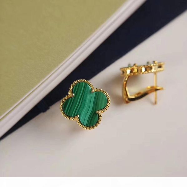 

luxury quality charm earring with 1.5cm flower shape and nature shell fashion earrings jewelery wedding gifts ps6692, Golden