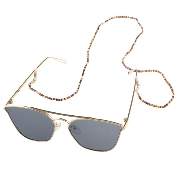 

ztdre simple new natural chain fashion non-slip rope lanyard gold simple shell glassesnew natural shell glasses chain fashion non-slip glass, Blue