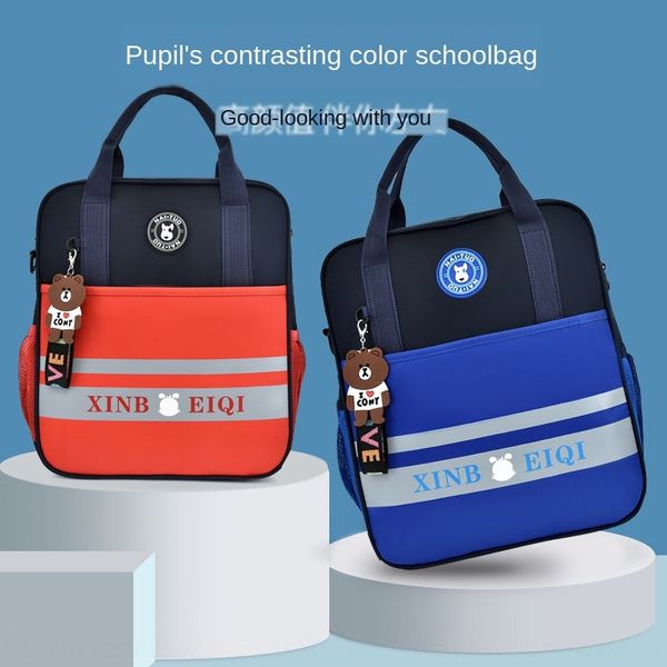

pupil tutorial middle school student canvas book shoulder h hand for boys and girls tutorial shoulder bag messenger bag