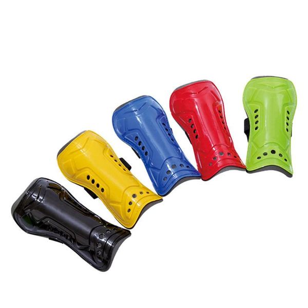 

kids child soft football shin pads soccer guard sports leg skin guards protector practical and durable, Black;gray