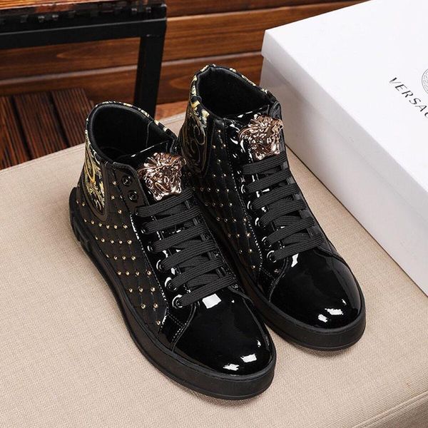 

2020ea designer new luxury men's casual sports shoes, outdoor casual shoes, fast delivery and original box, Black