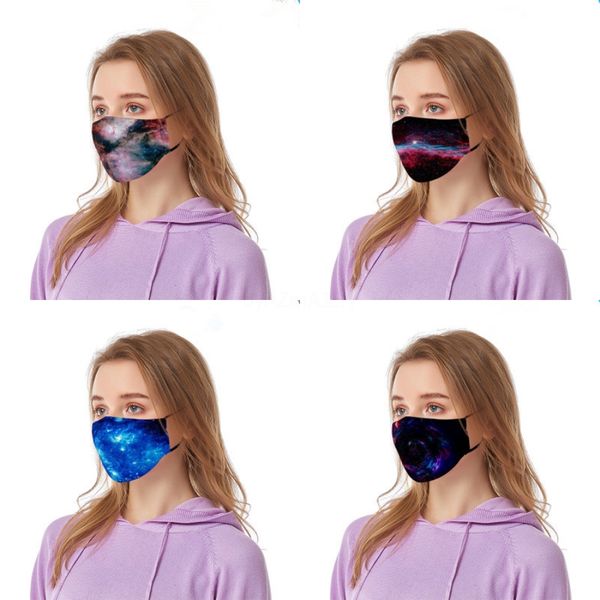 

floral print ot funny fa mask reusabled cartoon print cubrebocas color rosa ultraviolet proofs wasable running riding bike dl beidien#944