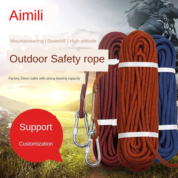

protective safety safety climbing rock climbing static outdoor self-defense supplies aerial work protection rope power rope