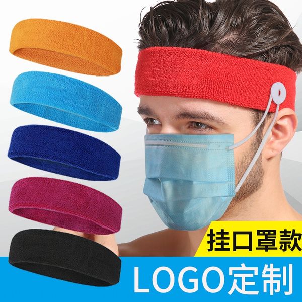 

6xoso открытой высокой эластичности спортивной махрового хлопок йога пот поглощающие дышащий бег полотенце ткань волосы группа полотенце зап, Yellow;black