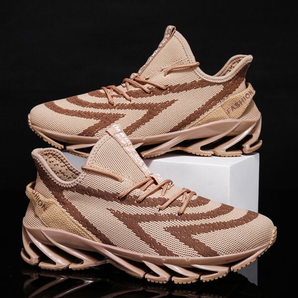 

breathable shoes casual men lace-up mesh shoes for men breathable comfortable fashion flat men sneakers tide non-slip shoes, Black