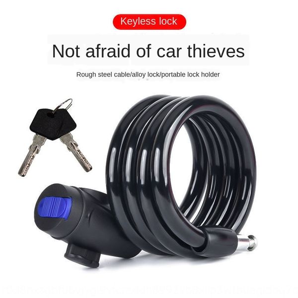 

bicycle anti-theft car electric single helmet anti-theft mountain bike bicycle password lock cable lock