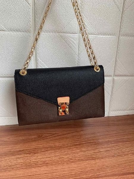 

pallas chain hight quality fashioin luxury cowhide women handbag genuine leather pallas flap chain designer shoulder bag