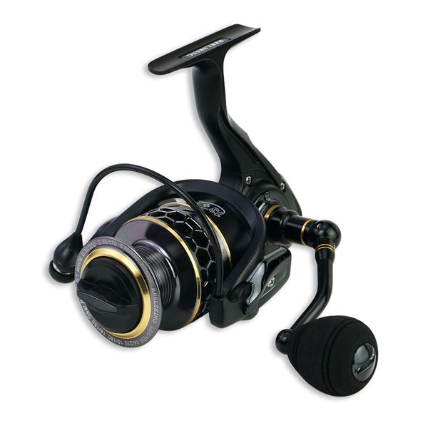 

5,1: 1 передаточное cnc обработанные алюминиевая ручка spinning reel 2000-7000 рыболовная катушка рыболовные снасти