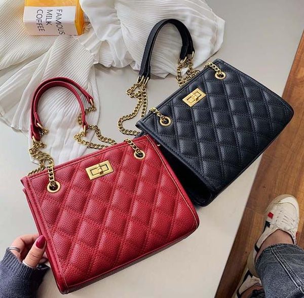 

designer bags women 2020 popular bags fashion small fragrance style shoulder messenger diamond chain bag selling