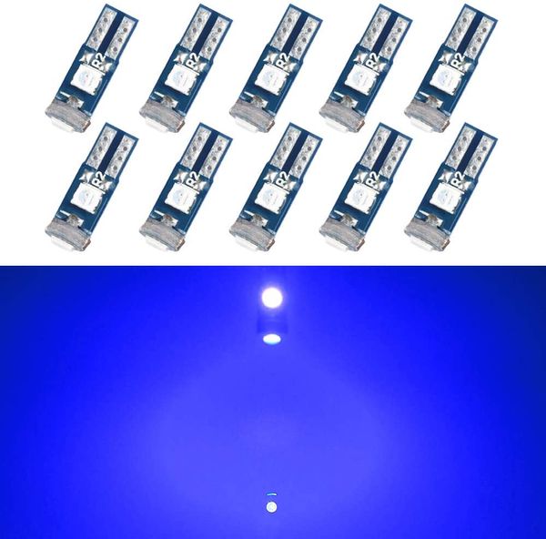 Auto 74 Blaue Led-lampe Dash Licht 3SMD T5 2721 37 286 Keil PC74 Instrument Panel Gauge Licht Cluster anzeige Innen Panel Birne Ersatz