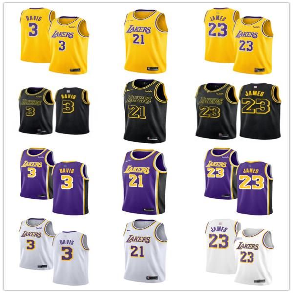 

mens женщин молодежи los анджелес лейкерс anthony 3 davis 21 j.r. smith 23 леброн джеймс баскетбол джерси, Black;red