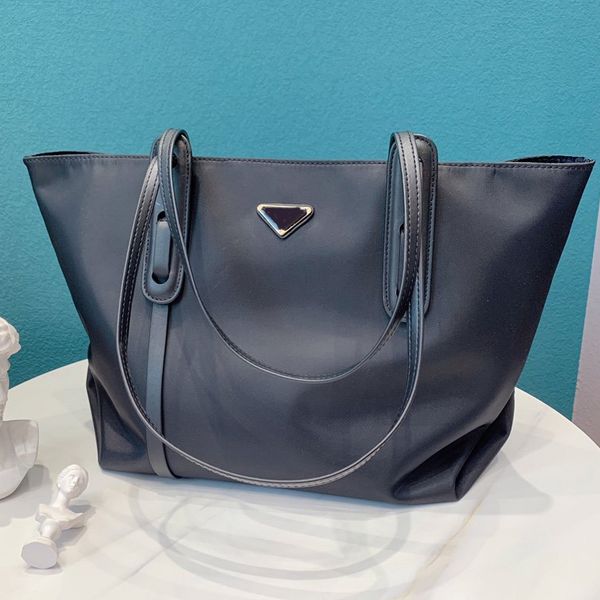 

women composite bag tote bags large capacity package retro nylon tarpaulin interior zipper shoulder bag shopping bags hand bag