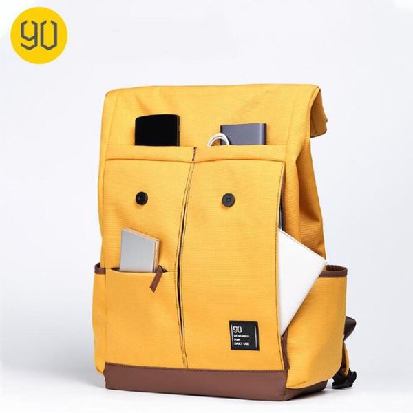 

xiaomiyoupin ninetygo 90fun college teenager lapbackpack fashion leisure waterproof bagpack casual computer school bag 15.6 inch