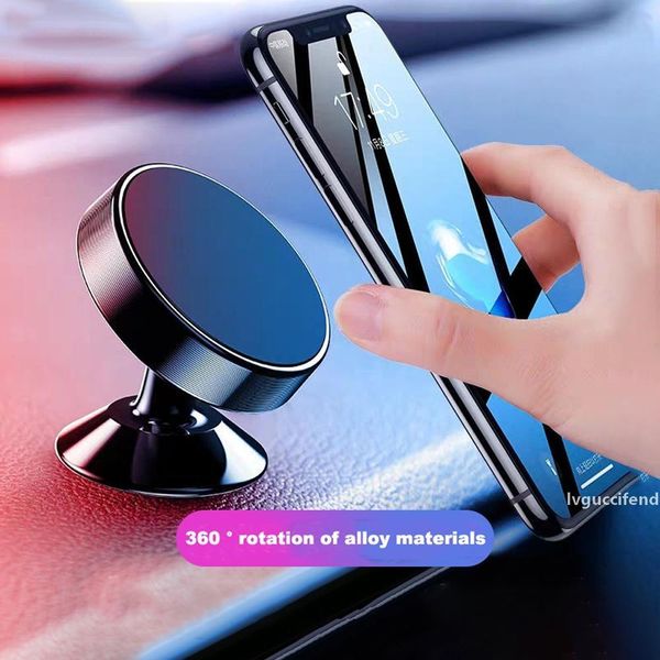 

magnetic car phone holder 360 degree rotatable car cellphoneÂ stand for universal support car air vent grip mount bracket with adhesive