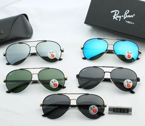 

2020 новые общие тенденции для мужчин и женщин, солнцезащитного с солнечными линзами высокой четкости из нержавеющей стали кадры, polaroid с, Blue;gray