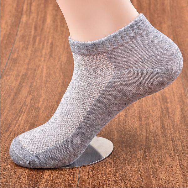 

big computer mesh sports men's solid color boat men's foot boat socks foot bath socks bath shop short tube wazi, Pink;yellow