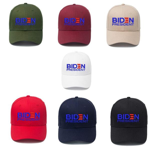 

dhl ship joe biden baseball hat american election adjustable baseball hats outdoor letter embroidery president 2020 party hat 7styles