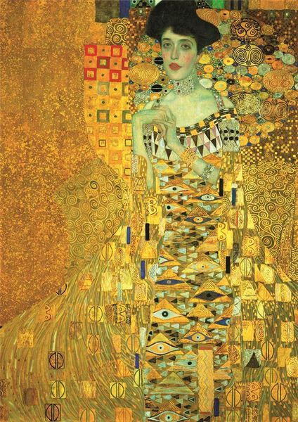 

gustav klimt - portrait of adele bloch bauer home decor handpainted &hd print oil painting on canvas wall art canvas pictures 200711