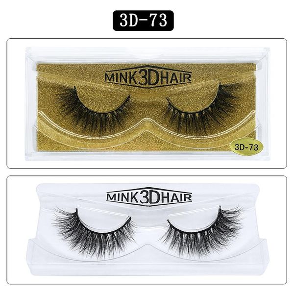 

False Eyelashes Long Dramatic Soft Natural Manual Sharpening 25mm 5d mink lashes Slender Mink Hair lashes Big 3D 25 Styles Lash box