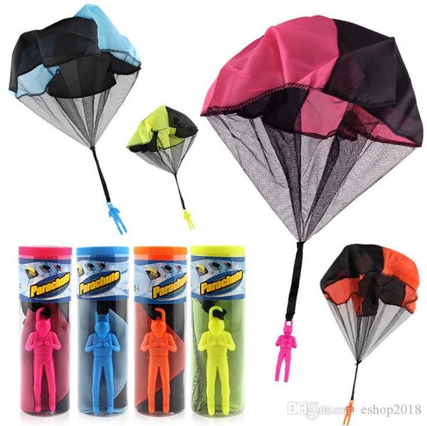 

creative hand throwing kids mini play parachute toy soldier sports children's educational toys outdoor random color pvc fashion gag toy