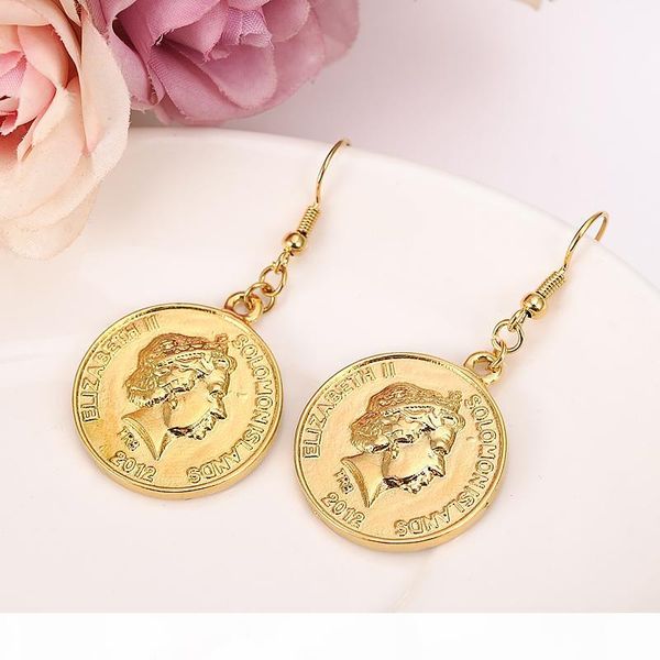 

g souvenir 2012 british solomon islands ten cents coin sea spirit ngoreru solid gold filled brass ,arab africa jewelry set women, Silver