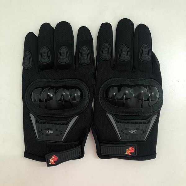 

men motorcycle racing gloves motocross off-road enduro full finger riding gloves for motorcycle helmet black glove
