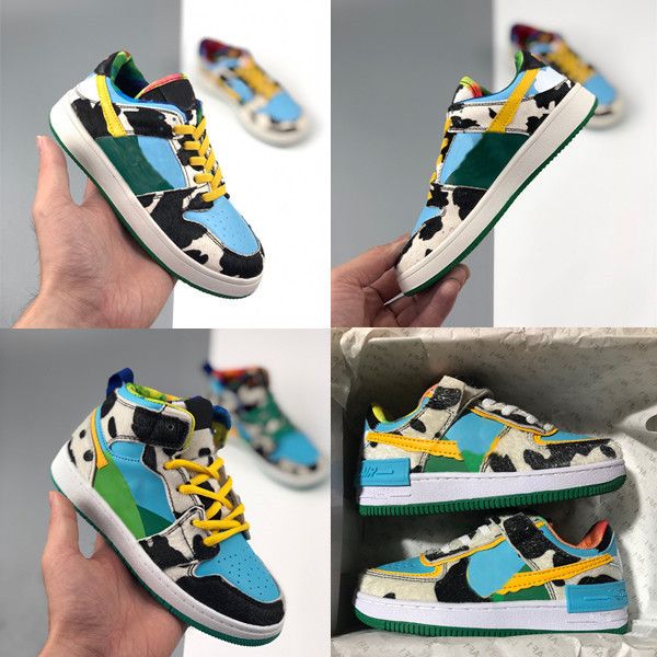 

ребенок дети sb dunk low коренастый dunky повседневный спорт skate white lagoon импульсно черный universit мальчиков grils кроссовки 1s баск, White;red