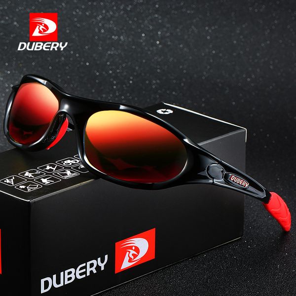 

dubery sports style polarized sunglasses men super light eyeglasses frame sun glasses male outdoor travel uv400 goggles ce xie5, White;black