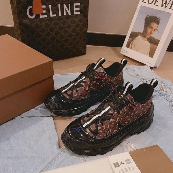 

2020qr designer new luxury men's casual sports shoes, men's designer casual shoes of with original box, Black