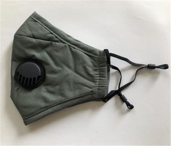 

в наличии! пылезащитный designer face mask дыхательные клапана губка маска моющийся многоразовый anti-dust туман рм2,5 защитные маски для ли, Black