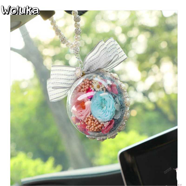 

eternal flower car pendant decoration rearview mirror pendant hanging ornaments high-end car hanging ornaments cd50 q06